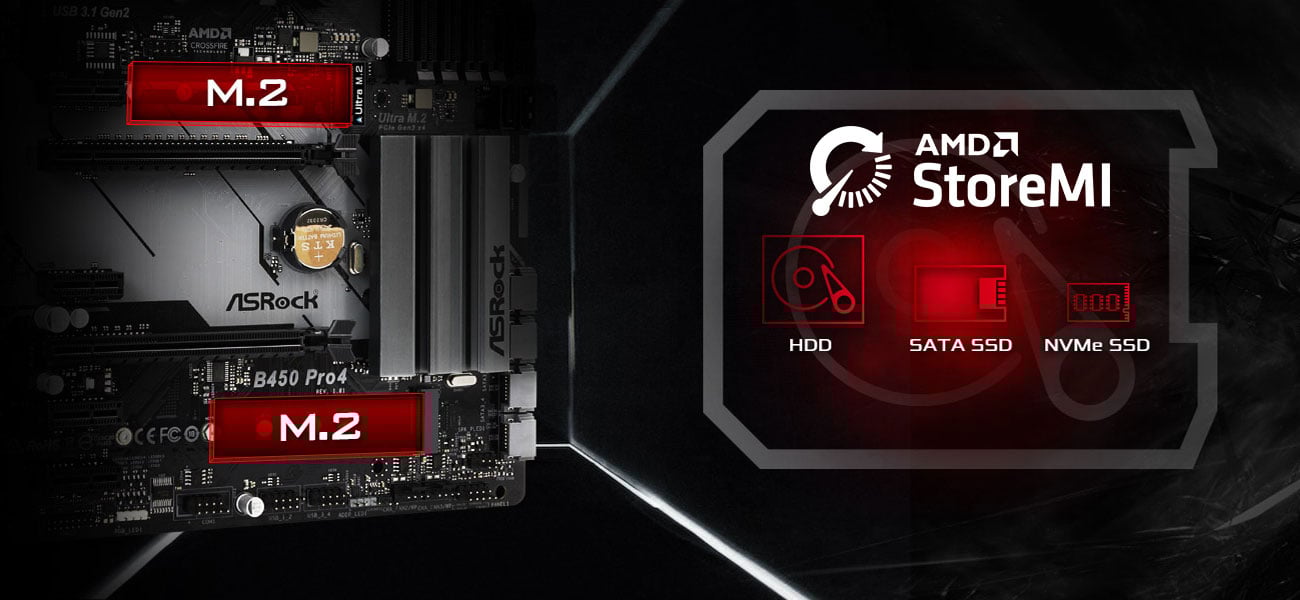 ASRock B450 Pro4 - Płyty główne Socket AM4 - Sklep komputerowy - x-kom.pl